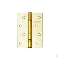 Продажа петля универсальная (врезная) 100х70х2 (2 подш.) золото в Ижевске  в интернет-магазине Vseizdereva