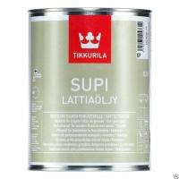 Продажа масло для пола бани и сауны "supi lattiaoljy" (tikkurila) 0,9л (+5°c) в Ижевске  в интернет-магазине Vseizdereva