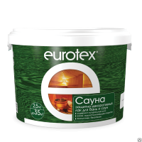 Продажа пропитка защитная для бани и сауны "eurotex" сауна 2,5кг (+5°c) //4 в Ижевске  в интернет-магазине Vseizdereva