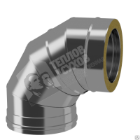 Продажа отвод сэндвич (нерж.430) d120/180х0,8/0,5х87° (теплов и сухов) в Ижевске  в интернет-магазине Vseizdereva