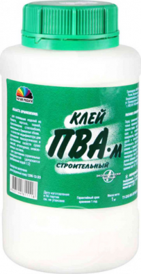 Продаем клей пва строительный "магия радуги" 1кг (+5°c) в Ижевске по доступным ценам.
