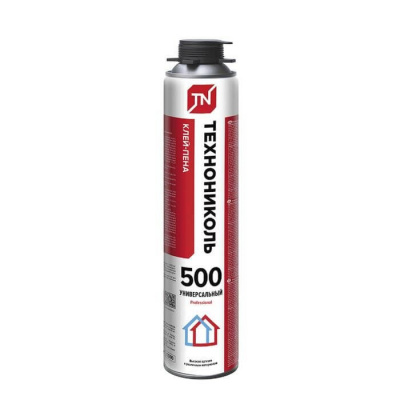 Продаем клей-пена универсальная "технониколь 500 professional" 1000мл (-10°c) в Ижевске по доступным ценам.