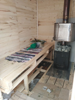 Продаем баня на прицепе в Ижевске по доступным ценам.