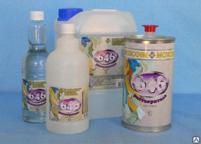 Продаем растворитель "646" (можхим) 1л (-40°c) в Ижевске по доступным ценам.