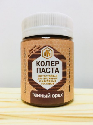 Продаем колер для масла и воска "лоскутный воск" тёмный орех 50мл (-40°c) в Ижевске по доступным ценам.