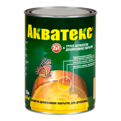 Продаем пропитка защитно-декор. "акватекс" сосна 0,8л (-10°c) в Ижевске по доступным ценам.