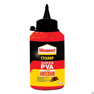 Продаем клей пва d2 супер "момент столяр" 250г (+5°c) в Ижевске по доступным ценам.