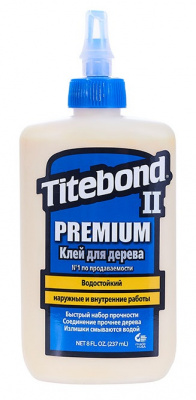 Продаем клей для дерева d3 "titebond ii premium" 237мл (+5°c) в Ижевске по доступным ценам.