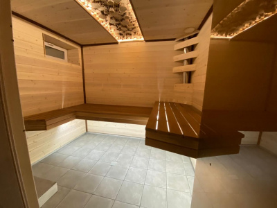 Продаем панно для бани и сауны 1000х1000 "можжевельник" 3d, шлиф., кв.м. в Ижевске по доступным ценам.