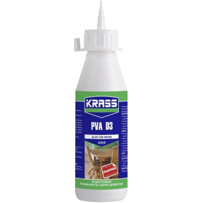 Продаем клей пва d3 "krass" 500мл (+5°c) в Ижевске по доступным ценам.