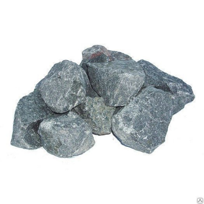 Продаем камни для бани (колотые) габбро-диабаз (мешок 20кг) фракция 70-150 в Ижевске по доступным ценам.